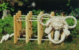 Декоративная овца для сада